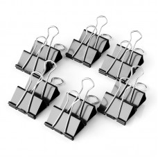 Binder Clip / 25mm, 12pcs x 1pkt
